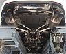 LEXON L:Exhaust Quad Cat-Back Exhaust System (Full Titanium) for Lexus RCF