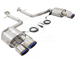 MUSA by GTHAUS GTC Valve Controlled Exhaust System with Oval Tips (Titanium) for Lexus RCF 1
