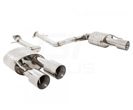 MUSA by GTHAUS GTS Exhaust System with Round Tips (Stainless) for Lexus RCF 1