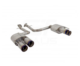 MUSA by GTHAUS GTS Exhaust System with Round Tips (Titanium) for Lexus RCF 1