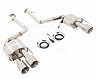 MUSA by GTHAUS GTC Valve Controlled Exhaust System with Round Tips (Stainless) for Lexus RCF