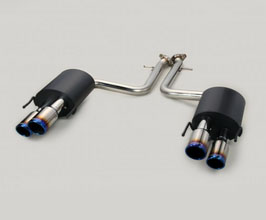 TOMS Racing Exhaust System (Stainless with Titanium Tips) for Lexus RCF