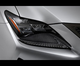 TOMS Racing Headlight Carbon Sheet for Lexus RCF 1