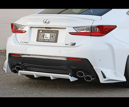 C-West Rear Side Half Spoilers and Diffuser for Lexus RCF 1