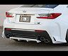 C-West Rear Side Half Spoilers and Diffuser for Lexus RCF