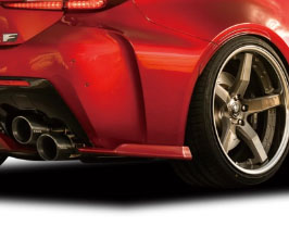 KUHL KRUISE KR-RCFRR Aero Rear Side Spoilers (FRP) for Lexus RCF 1
