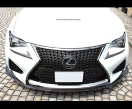 Lems Front 3-Piece Spoiler (Dry Carbon Fiber) for Lexus RCF 1