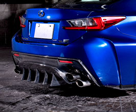 NOVEL Aerodynamic Rear Diffuser for Lexus RCF