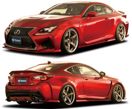 KUHL KRUISE KR-RCFRR Aero Spoiler Lip Kit (FRP) for Lexus RCF 1