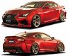 KUHL KRUISE KR-RCFRR Aero Spoiler Lip Kit (FRP) for Lexus RCF