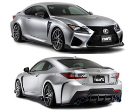 TOMS Racing Aero Under Diffuser Lip Kit for Lexus RCF 1