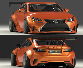 TRA KYOTO Co Rocket Bunny Aero Wide Body Kit for Lexus RCF 1