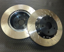 Lems CCM to Iron Conversion V2 2-Piece Brake Rotors and Pads - Rear for Lexus RCF with Carbon Ceramic Rotors