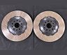 Lems CCM to Iron Conversion V3 3-Piece Brake Rotors and Pads - Front for Lexus RCF with Carbon Ceramic Rotors