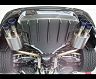 Lems Axel-back Rear Section Exhaust System (Titanium) for Lexus RCF