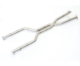 R1 Titan Mid X-Pipes - Straight (Titanium) for Lexus RCF