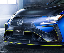 NOVEL NUR Spec Front Bumper Extension and Grill Surround for Lexus RCF