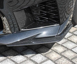 Lems Front Side Spoilers (Dry Carbon Fiber) for Lexus RCF USC10