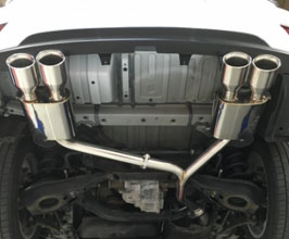 ROWEN PREMIUM01S Exhaust System with Quad Tips (Stainless) for Lexus RX450h