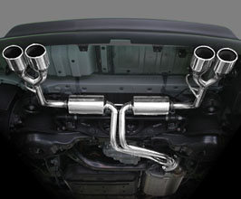 Suruga Speed PFS Muffler Exhaust System with Quad Tips (Stainless) for Lexus RX450h