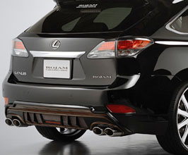 RoJam IRT Aero Rear Diffuser Half Spoiler - Version 2 (FRP) for Lexus RX 3