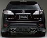 WALD Sports Line Black Bison Rear Half Spoiler Diffuser for Lexus RX450h / RX350
