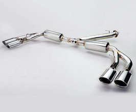 Ganador Vertex Premium PBS Exhaust System with Quad Oval Tips (Stainless) for Lexus RX 4