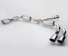 Ganador Vertex Premium PBS Exhaust System with Quad Oval Tips (Stainless)