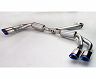 Ganador Vertex Premium PBS Exhaust System with Quad Oval Tips (Titanium)
