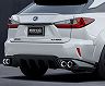 AIMGAIN VIP EXE Rear Diffuser - Quad Type (FRP) for Lexus RX450h / RX350