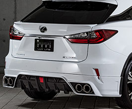 Mz Speed LUV Line Rear Half Spoiler (FRP) for Lexus RX 4