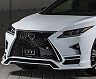 Mz Speed LUV Line Front Half Spoiler (FRP) for Lexus RX450h / RX200t F Sport