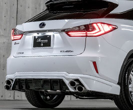 ROWEN World Platinum Aero Rear Under Spoiler (FRP) for Lexus RX 4