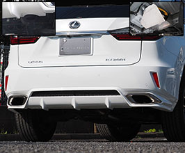 THINK DESIGN Rear Under Spoiler (FRP) for Lexus RX450h F Sport