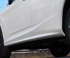 THINK DESIGN Side Steps Same Color System - Modification Service for Lexus RX 4