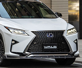 WALD Sports Line Front Half Spoiler (ABS with Stainless) for Lexus RX 4