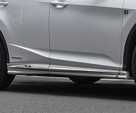 WALD Sports Line Side Steps (ABS with Stainless) for Lexus RX 4