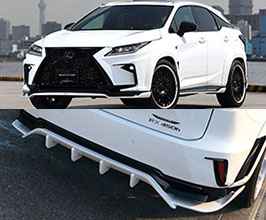 Artisan Spirits Sports Line BLACK LABEL Under Spoiler Lip Kit with 1-Piece Diffuser (FRP) for Lexus RX450h F Sport