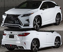 Mz Speed LUV Line Half Spoiler Lip Kit (FRP) for Lexus RX 4