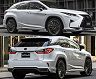 WALD Sports Line Half Spoiler Lip Kit (ABS with Stainless) for Lexus RX450h / RX350 F Sport