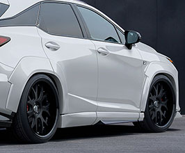 AIMGAIN VIP EXE Front and Rear Over Fenders (FRP) for Lexus RX 4