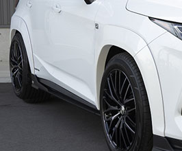TOMS Racing Front and Rear Over Fenders (FRP) for Lexus RX 4