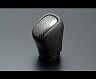 THINK DESIGN Shift Knob (Leather with Carbon Fiber)