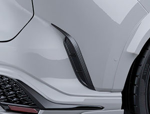 Artisan Spirits Sports Line Black Label Rear Bumper Garnish for Lexus RX 5