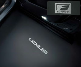 Lexus JDM Factory Option Courtesy Illumination with F Sport Performance Logo for Lexus RX500h F Sport Performance