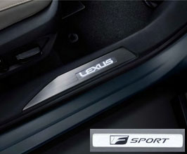 Lexus JDM Factory Option Illuminating Door Sills with F Sport Performance Logo for Lexus RX500h Sport Performance