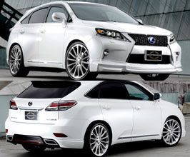 WALD Executive Line Half Spoiler Lip Kit for Lexus RX AL10