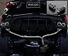 AIMGAIN VIP EXE Muffler-Delete Exhaust System with Quad Carbon Tips (Stainless)