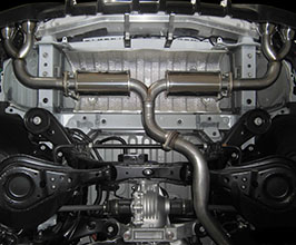 Mz Speed LUV Line Exhaust System (Stainless) for Lexus RX AL20