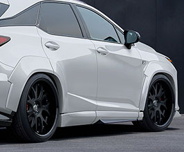 AIMGAIN VIP EXE Front and Rear Over Fenders (FRP) for Lexus RX AL20